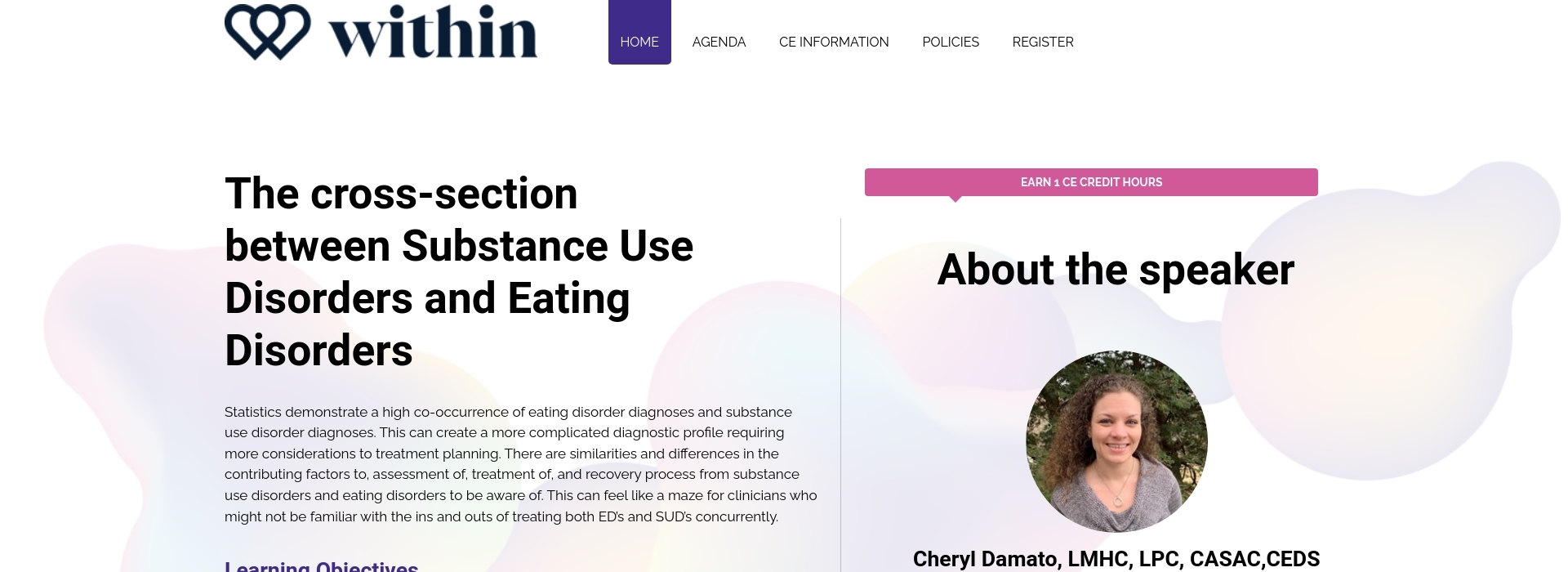 The cross-section between Substance Use Disorders and Eating Disorders